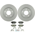 Set of 2 Bosch Rear Vent Rotors & Ceramic Disc Brake Pads for Fusion MKZ Milan (2006–2012)