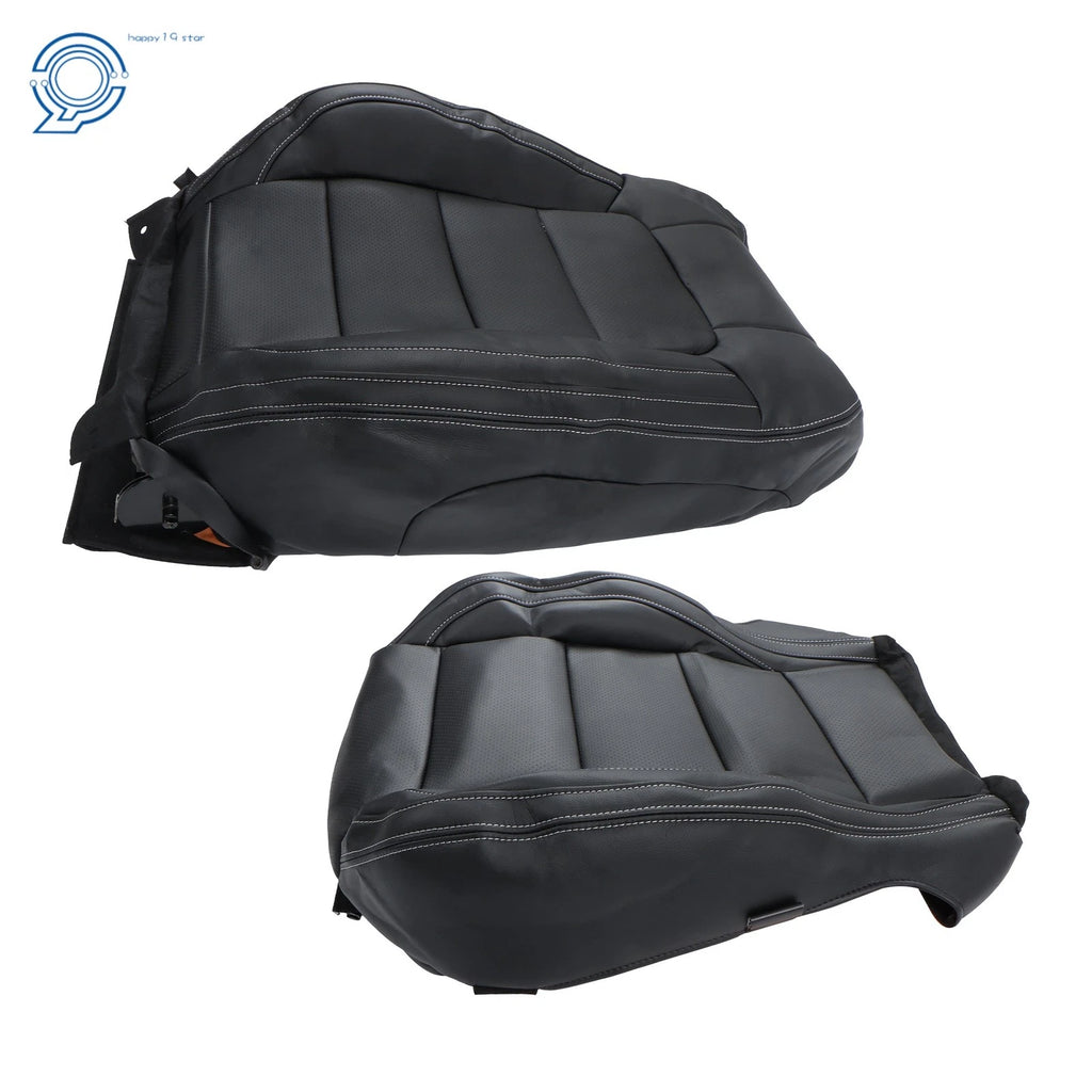 Passenger Back Bottom Seat Cover for Ford Mustang (2015–2023) Perforated Black