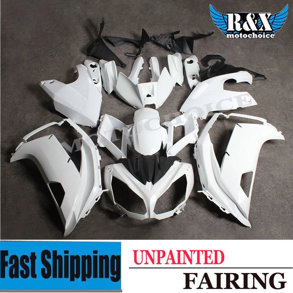 Fairing Kit for Kawasaki Ninja 650 EX650 (2012–2016) Unpainted White ABS