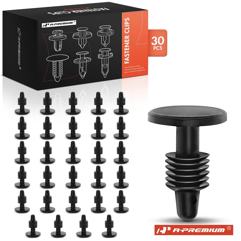 Set of 30 Nylon Fascia Fasteners for Ford Capri Mustang (1984–1994)
