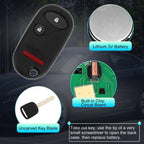 Keyless Entry Remote Ignition Transponder Key Fob for Honda Pilot Civic (2003–2021)
