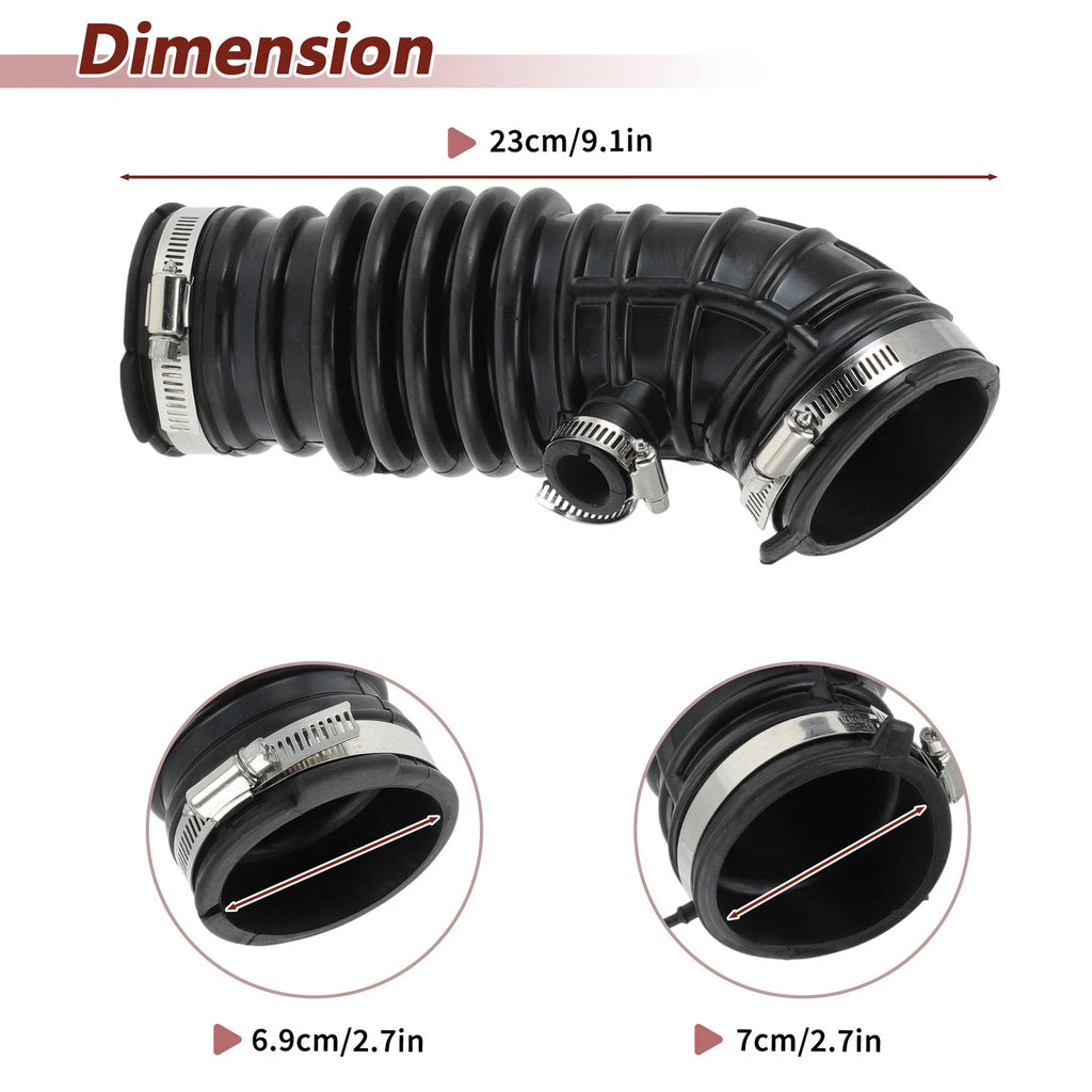 Air Intake Hose with Clamps for Infiniti G37 Q40 Q60 QX50 (2008–2019) No.16576EY00A