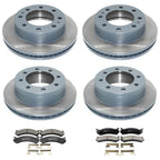 DuraGo Disc Brake Rotors & TRW Metallic Pads Kit for Sierra 2500 HD (2001–2023)