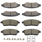 Set of 4 Ceramic Brake Pads for Cadillac SRX (2011–2016)