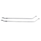 2x Fuel Tank Strap for Toyota Sienna (1998-2000) Gray