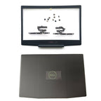 LCD Back Cover Set for Dell G3 15 3590 (0747KP, Bezel, Hinges, 10 Screws)
