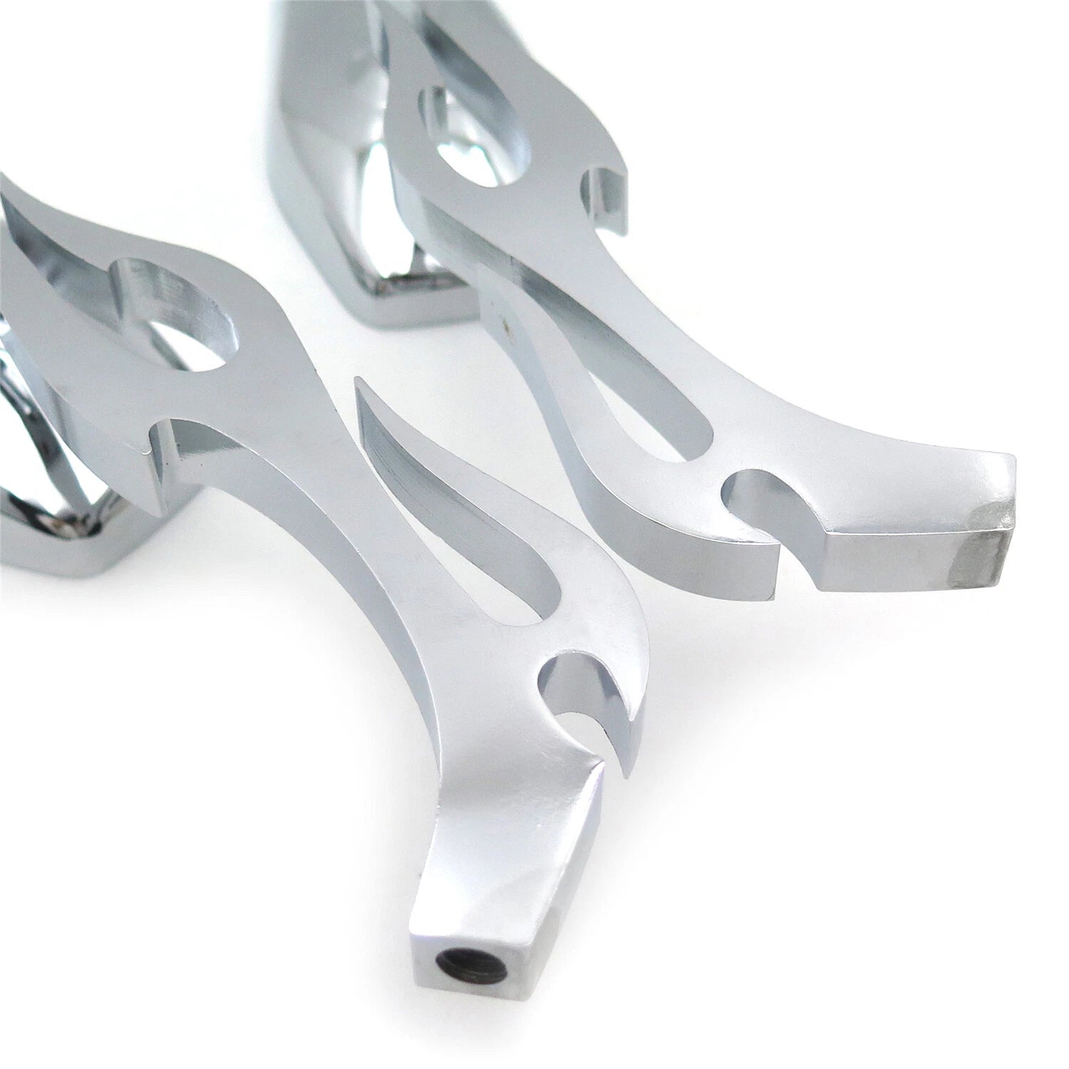 Chrome Mirrors for Harley Softail, Fat Boy, Road King, Dyna (1990–2023)