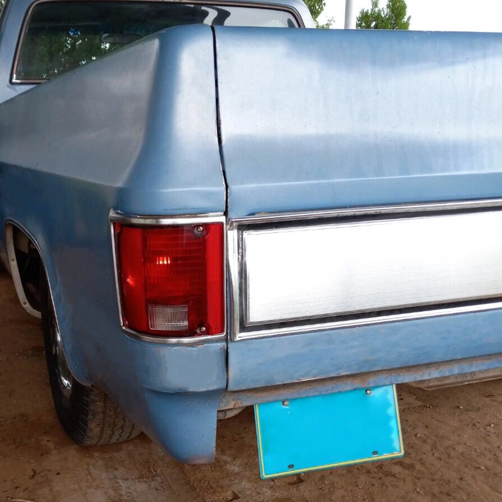 Tail Light Lens Pair for Chevrolet C10 C20 K10 R1500 Suburban (1973–1991)