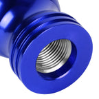 J2 Universal Aluminum Shift Knob Blue Teardrop with Thread Adapters