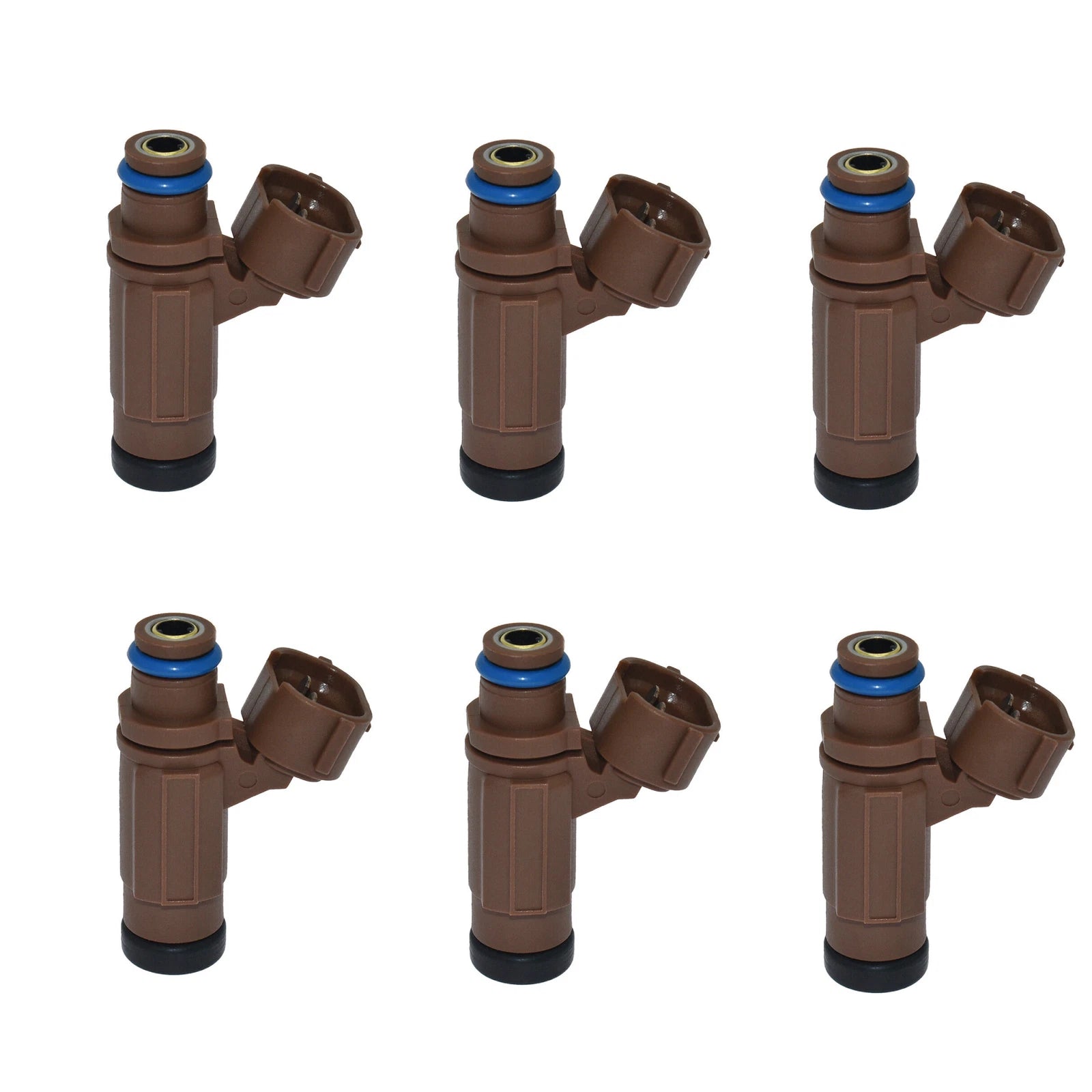 6X Fuel Injectors 15710-96J00 for Suzuki Outboard 150HP 175HP 200HP