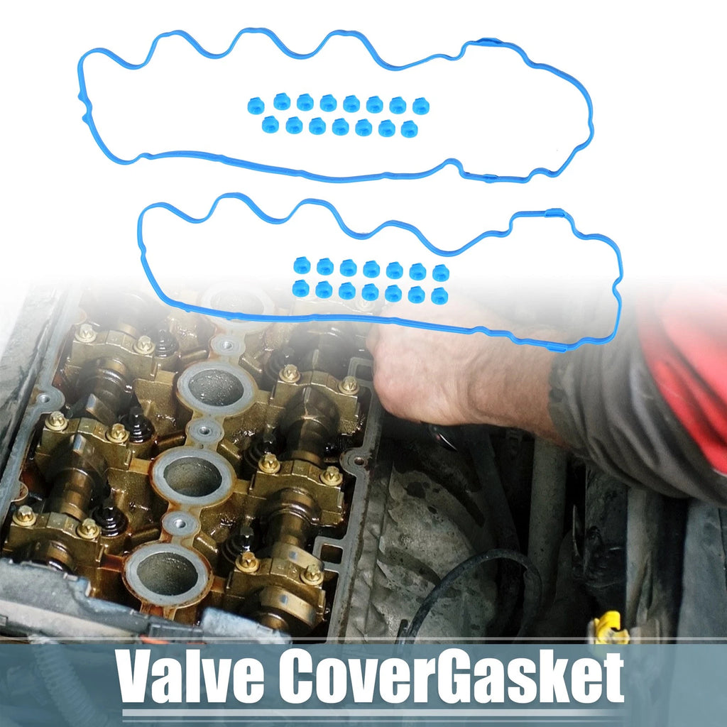 Set of 1 Valve Cover Gasket for Ford F-250 Super Duty (2005) VS50664R Rubber Blue