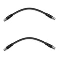 Set of 2 Front Brake Hydraulic Hoses for Audi A4 A6 Passat S4 S6 (1996–2005)