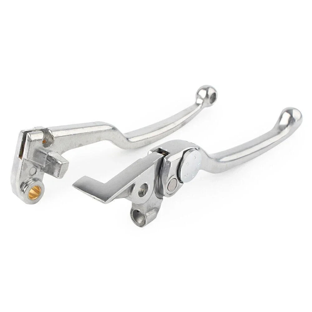 Chrome Aluminum Brake Clutch Levers for Yamaha FZ1 FZ6 FZ8 (2001-2005)