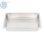 6X Full Size 4" Deep Silver Stainless Steel Steam Hotel Pans