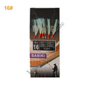 Set of 6 Rainbow Hook 60mm Bait Feather Lures for Herring