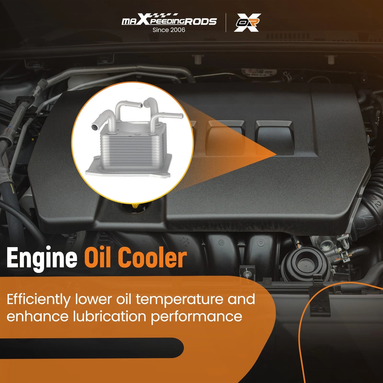Transmission Oil Cooler for Nissan Versa Sentra 1.6L (2013–2016)
