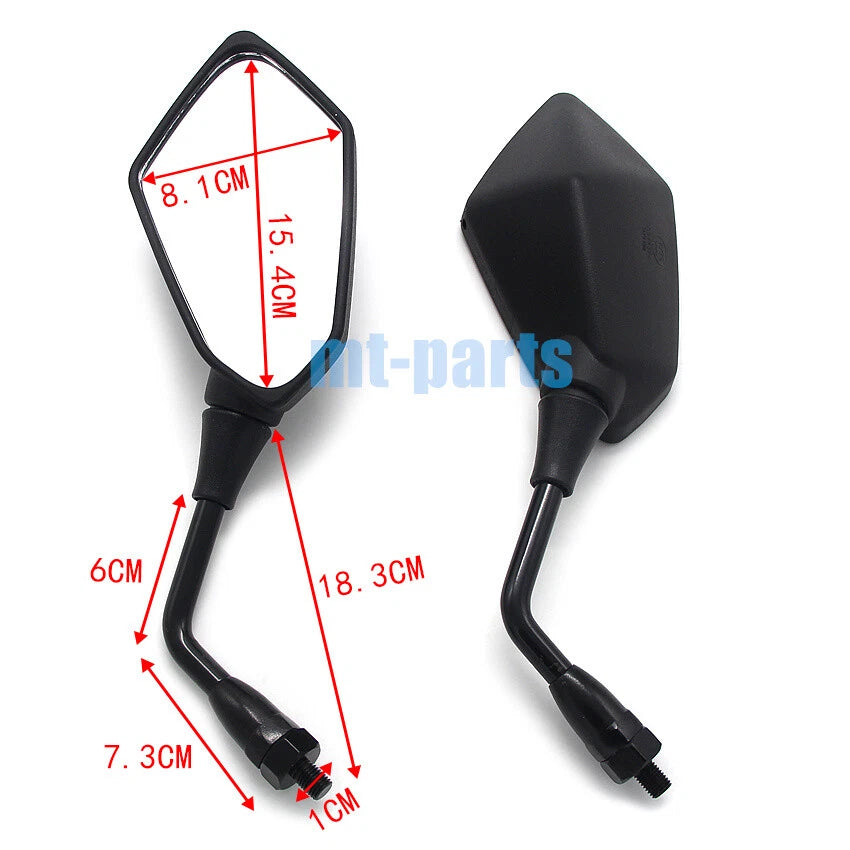 Rear View Mirror for Kawasaki KLE650 Versys 650 / ER650 ER-6N (2006–2016)