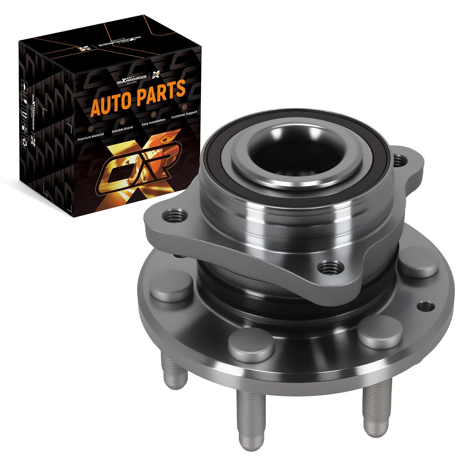 Front Wheel Hub Bearing 515167 for GMC Canyon 4WD (2015–2021) Left Right