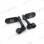 Adjustable Foot Pegs for Triumph Rocket/Yamaha (1" 25mm) Black