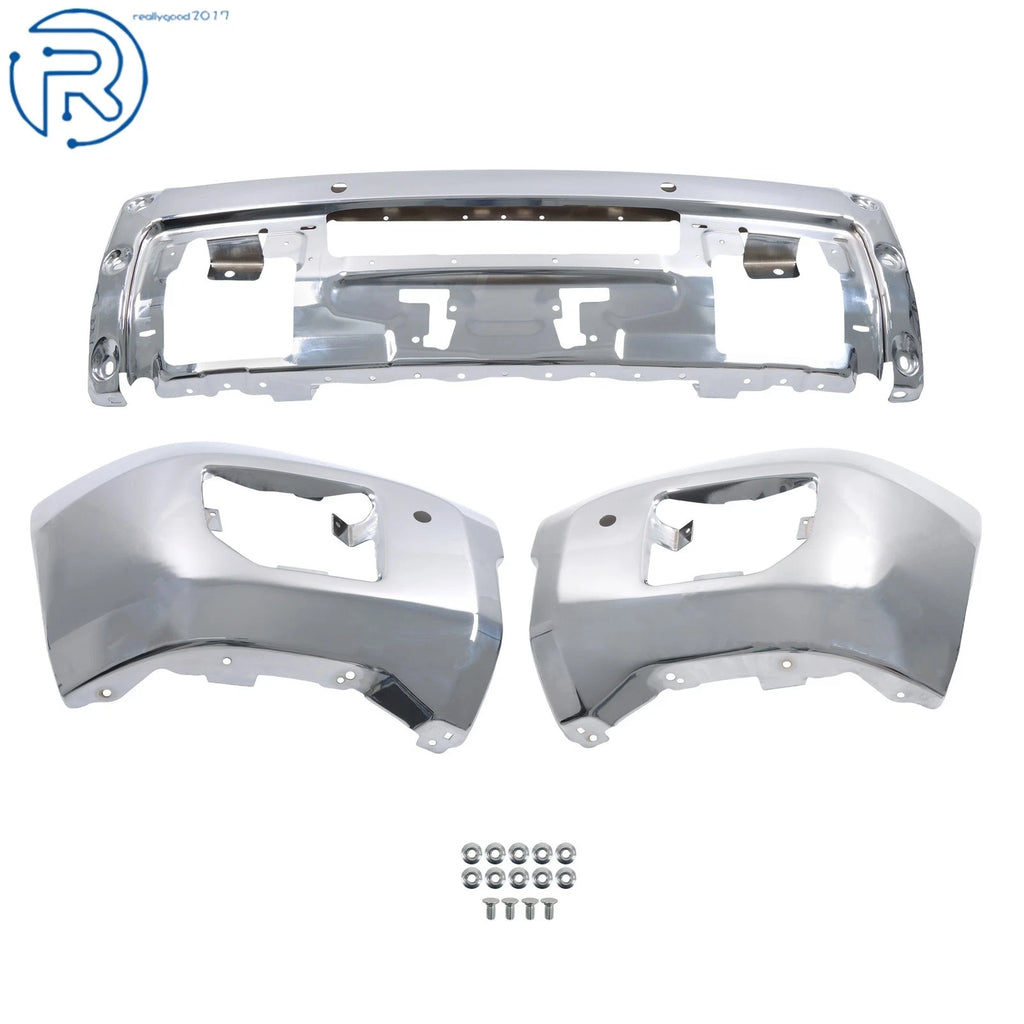 Split Steel Front Bumper for GMC Sierra 2500/3500 HD (2015-2019)