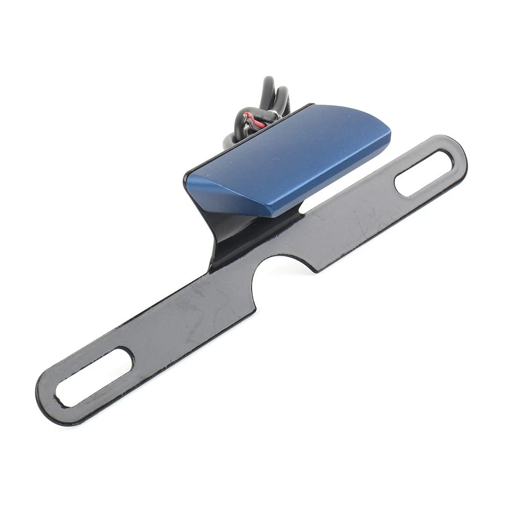 License Plate Mount Holder Bracket w/ LED for Motorcycle (Fit All Years)