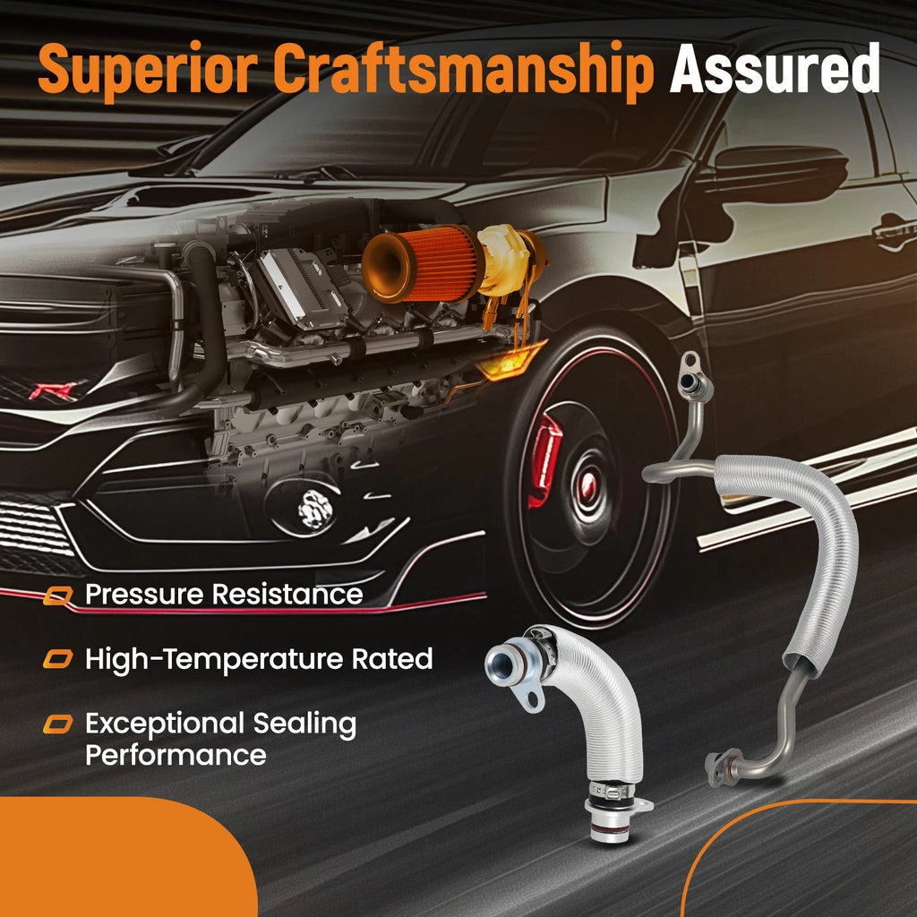 Turbo Oil Hose Line Kit for BMW 330i 530i XDrive X2 X3 Z4 Mini Cooper (2017–2019)