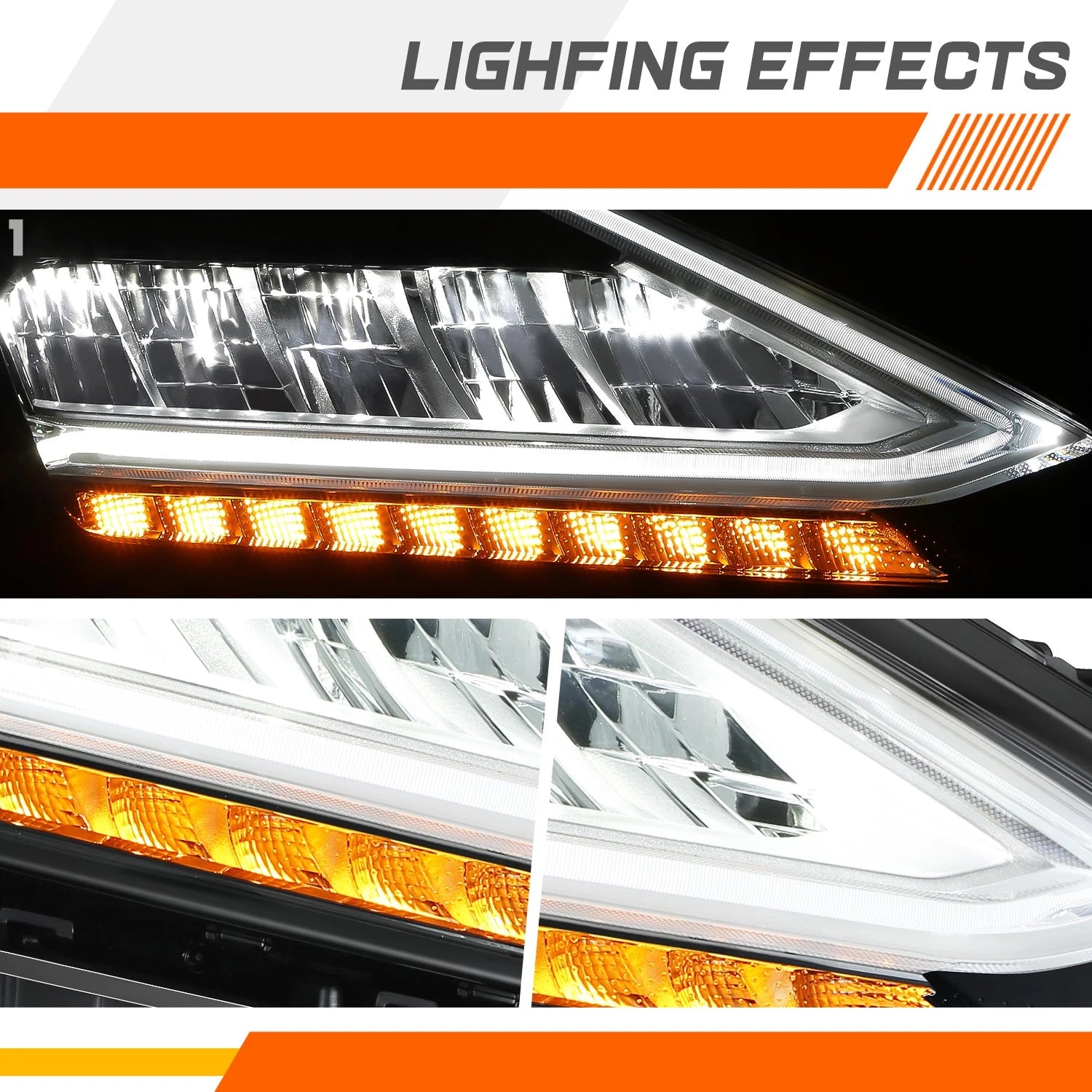 Set of 2 Smoked Lens Fog Lights for Mitsubishi Eclipse/Galant (2002–2008)