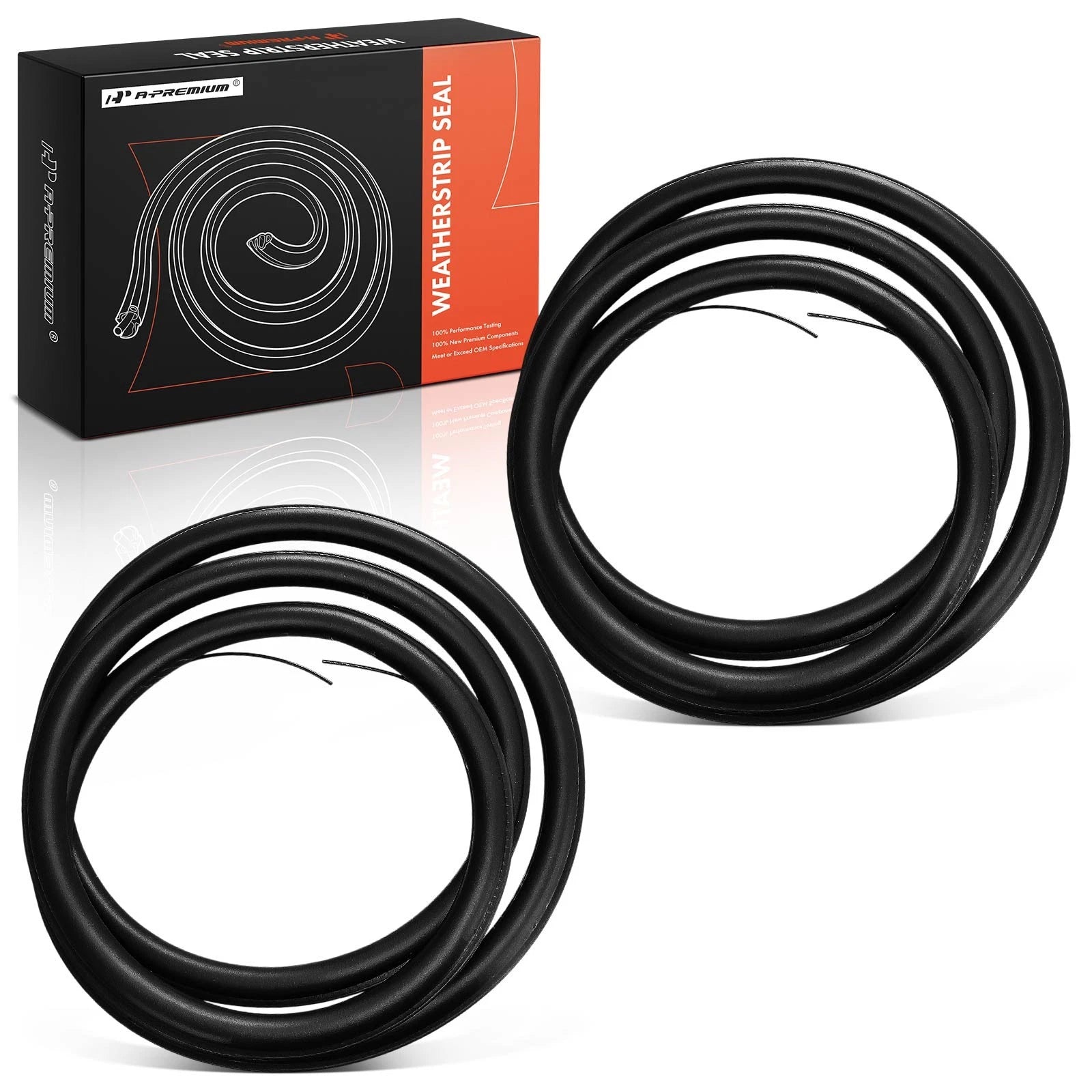 2X Weatherstrip Seal for Ford Fusion (2013–2020)