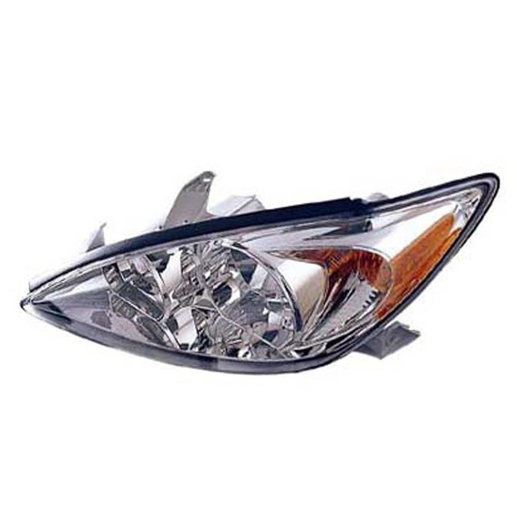 Replacement Chrome Driver Side Head Light Assembly for Toyota Camry (2002–2004)