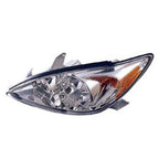 Replacement Chrome Driver Side Head Light Assembly for Toyota Camry (2002–2004)