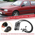 6 Pcs Ignition Coil Spark Plug Wire No. 021905430DA for Volkswagen Jetta 