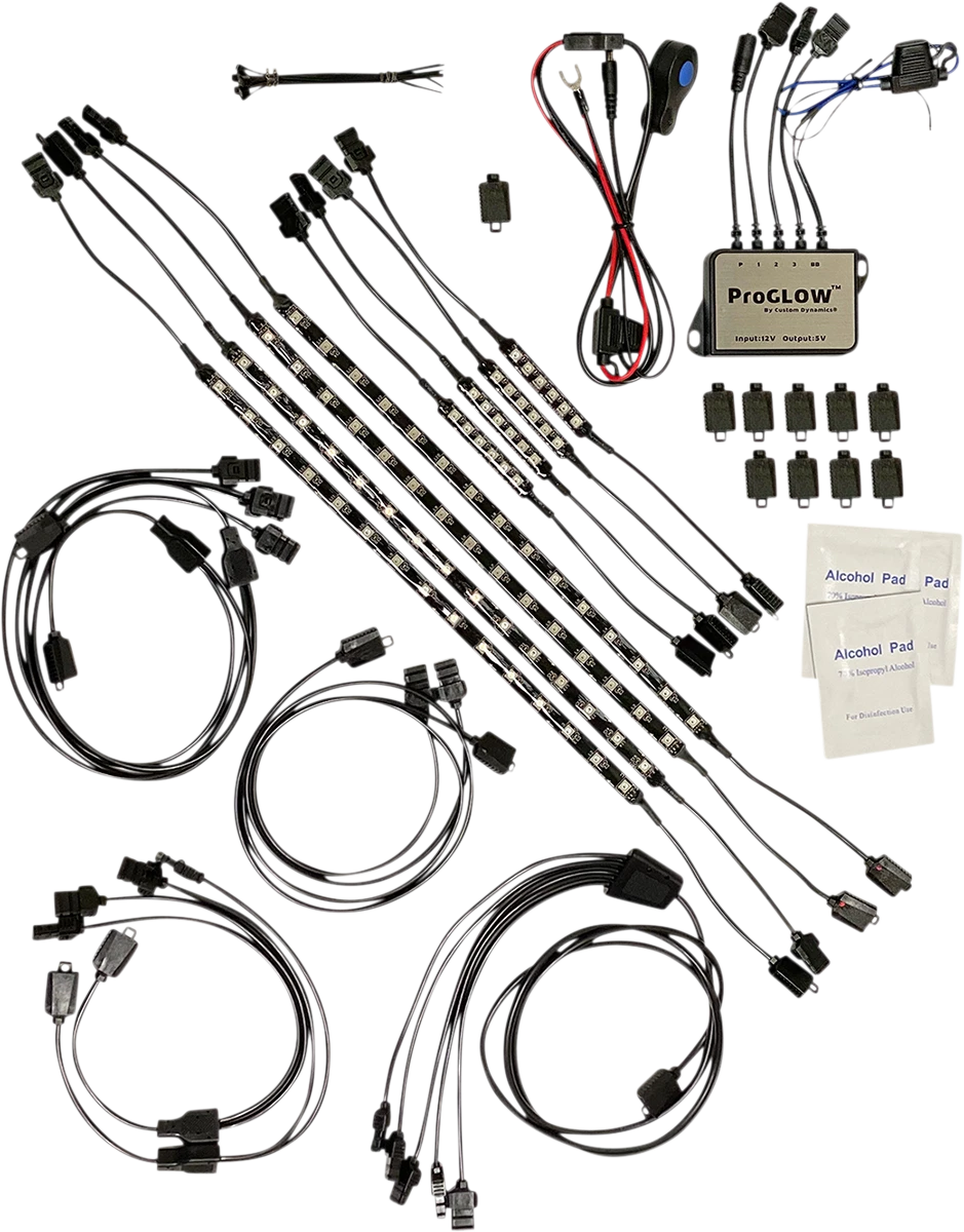 ProGLOW Light Kit for Custom Dynamics (Engine/Ground)