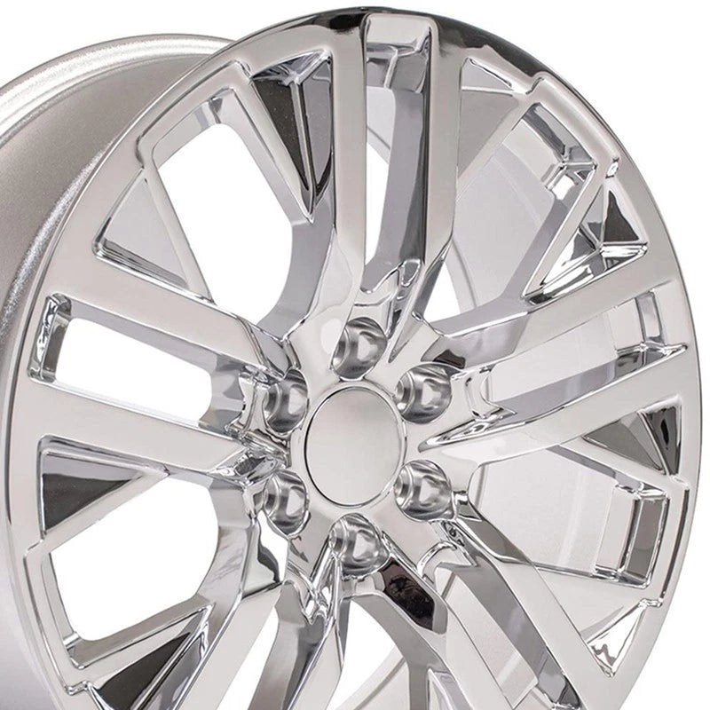 22" Chrome Wheel for 2002-2013 Chevy Avalanche 1500 - RVO1666
