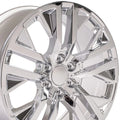 22" Chrome Wheel for 2002-2013 Chevy Avalanche 1500 - RVO1666