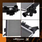 Coolant Radiator for Kia Sedona 3.3L V6 (2015–2021) Cross Flow