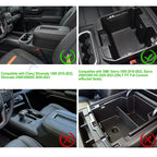 Armrest Storage Coin Organizer Case for Chevrolet Silverado (2014-2019)