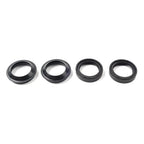 Set of 4 Front Fork Dust Oil Seals for Suzuki RM125 RM250 (1979–1982)