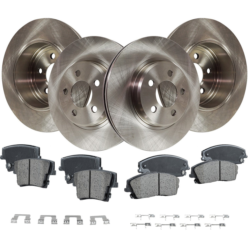 Brake Disc and Pad Kit for Dodge Charger, Chrysler 300 (2005–2020)