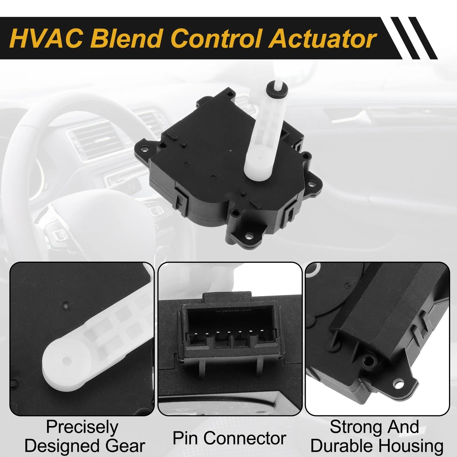 HVAC Heater Blend Door Actuator for Acura MDX (2007–2013) No. 79170STXA41