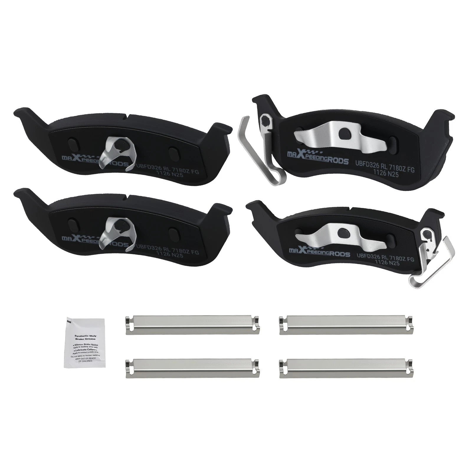 Rear Ceramic Brake Pads Kit for Ford Crown Victoria/Ranger (1992-2011)