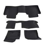 Set of 4 Black Anti-Slip Floor Mats for Mitsubishi Outlander (2022–2025) TPE Waterproof