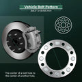 2X 1" Wheel Spacers 8x6.5 9/16"-18 for Dodge Ram 2500 3500 (1994–2010)