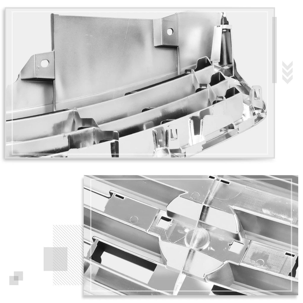LED Chrome Headlights for Chevy Avalanche Silverado (2003–2007)