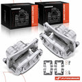 Pair Front Brake Calipers for Subaru Impreza Legacy (2002–2016)