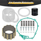 Clutch Friction & Steel Plate Gasket Kit for Yamaha FZ6 FZS600 (2004–2009)