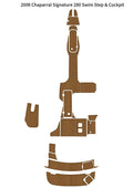 EVA Teak Floor Pad for Chaparral Signature 280 (2008)