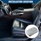 Center Console Armrest Cover for Buick Verano (2015–2016) Neoprene Gray 655692077399