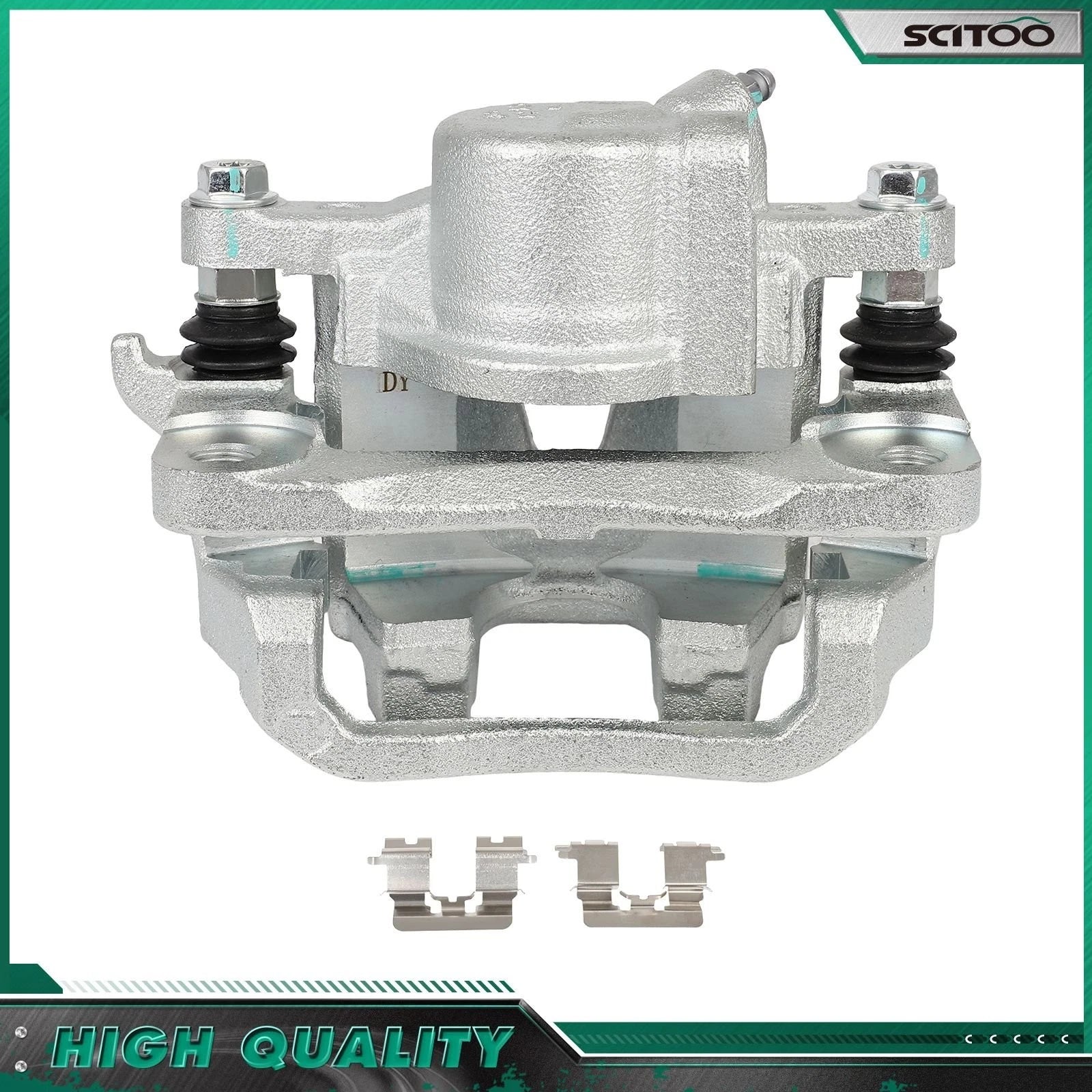 Set of 2 Rear Left Brake Calipers w/ Bracket for Toyota Sienna (2004–2010)