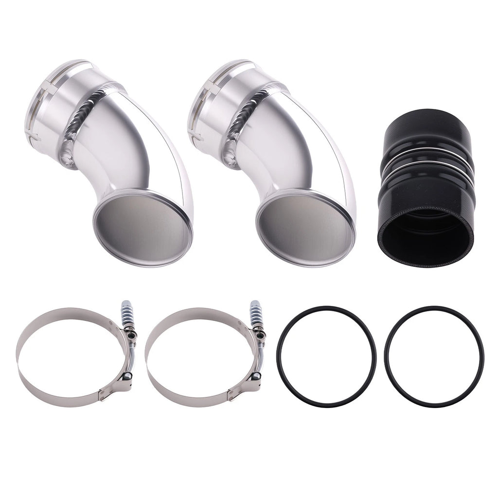 3.5" Intercooler Pipe Kit For Chevy Silverado 2500/3500 HD 2006-2010