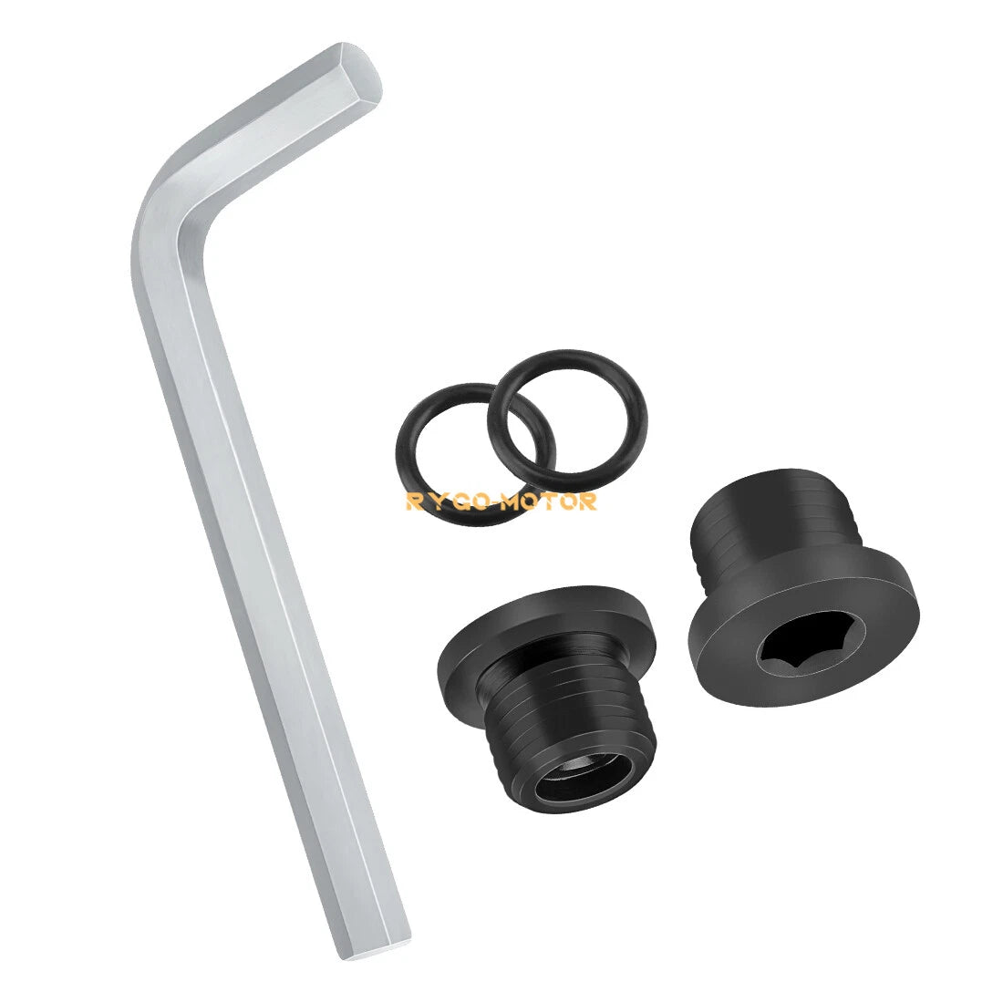 Front Differential Fill & Drain Plug Kit w/Tool for Polaris RZR 570 800 900 1000